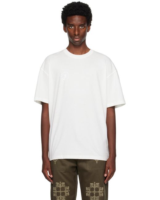 Adish White Off- Stolen Meadows T-shirt for men