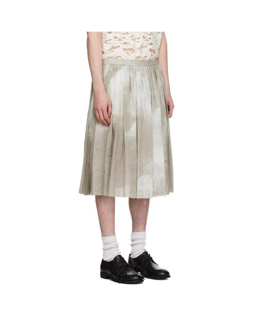Undercover Natural Uc1E4604-2 Skirt for men