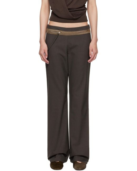 Paloma Wool Black Freire Trousers