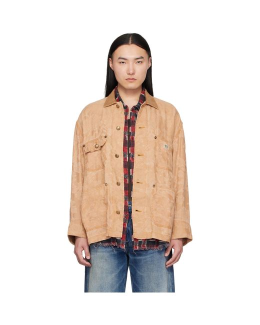 R13 Blue Evelyn Chore Jacket for men