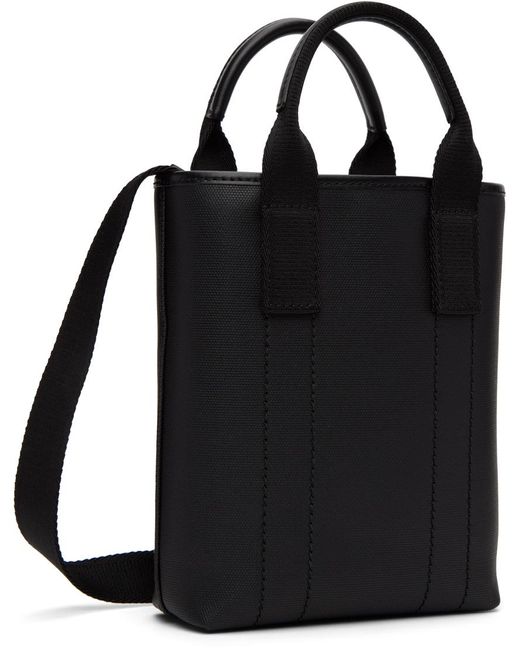 Givenchy Black Coated Canvas Bag for men
