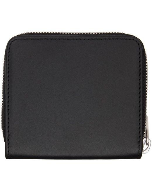 Portefeuille compact emmanuel noir A.P.C. pour homme en coloris Black