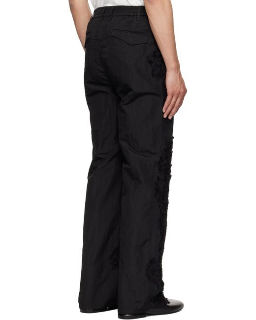 メンズ Adererror ブラック Product. 90 トラウザーズ Black