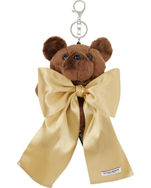 OTTOLINGER ブラウン Bow Teddy キーチェーン Brown