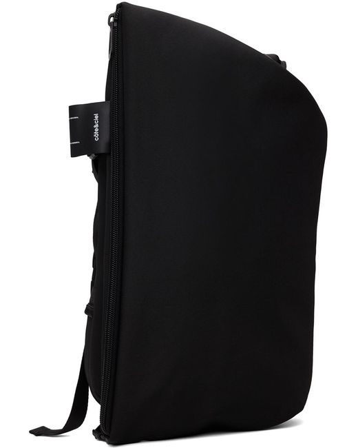 Côte&Ciel Black Isar Air Ecoyarn Backpack for men