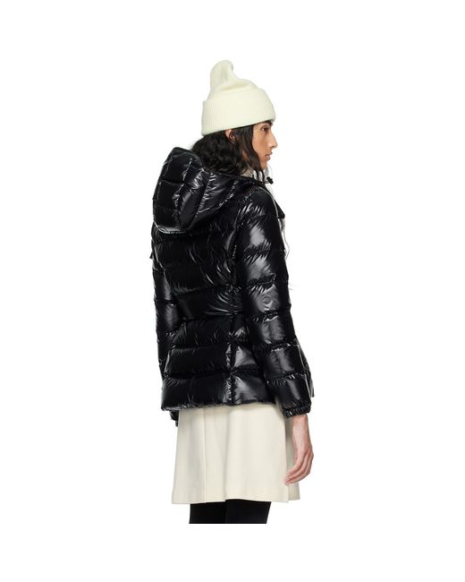 Moncler Black Barante Short Down Jacket