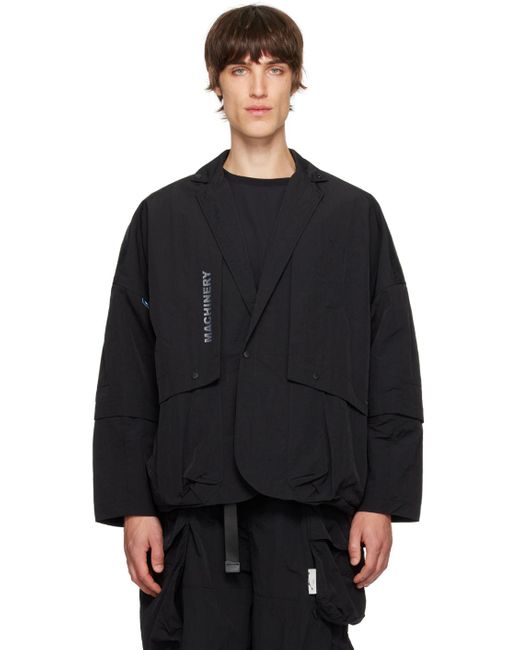 メンズ Archival Reinvent Wind And Seaエディション ブラック Suit ジャケット Black