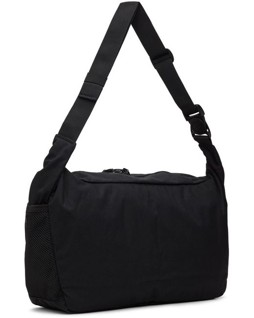 Snow Peak Black Nylon 10l Shoulder Bag