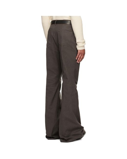 Rick Owens Black Concordians Bolan Jeans for men