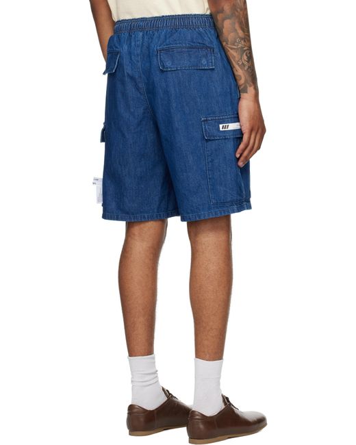 WTAPS Mils2301 Denim Shorts in Blue for Men | Lyst