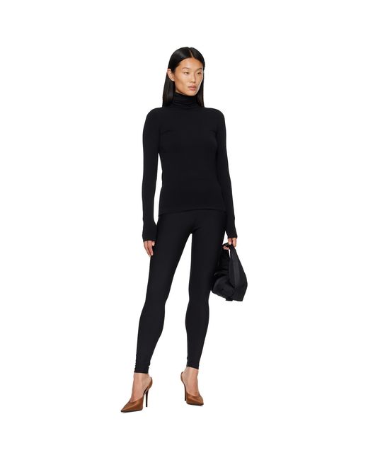 Wolford Blue Scuba Leggings