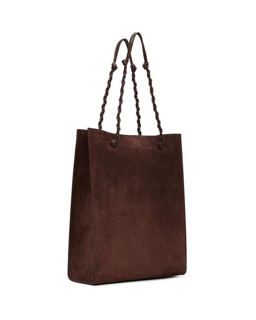 Jil Sander Brown Tangle Tote