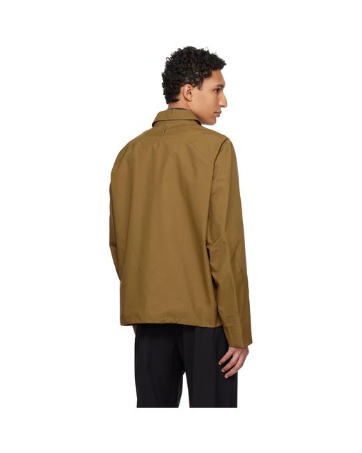 Veilance Multicolor Tan Centroid Jacket for men