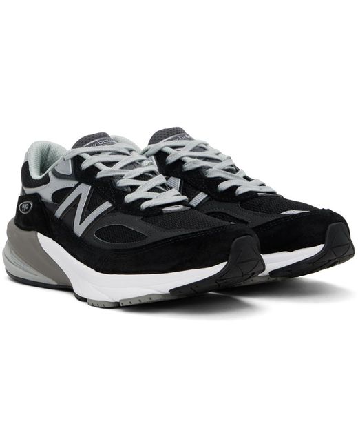 New Balance Black Made In Usa 990v6 Sneakers for men