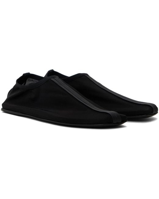 Christopher Esber Black Mesh Slippers