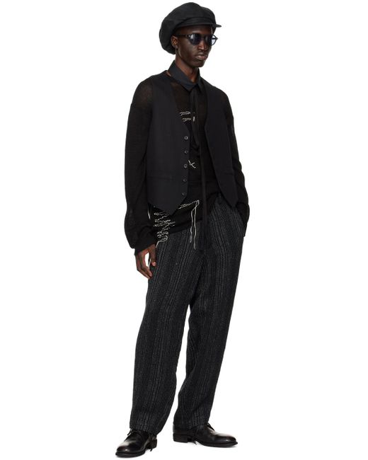 Pull noir à fils lâches - pour homme Yohji Yamamoto pour homme en coloris Black