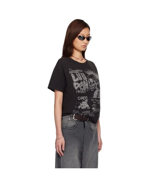 Lu'u Dan Black Thrash T-Shirt