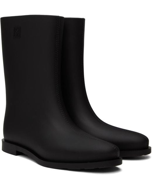Totême  Toteme Black 'the Rain' Boots