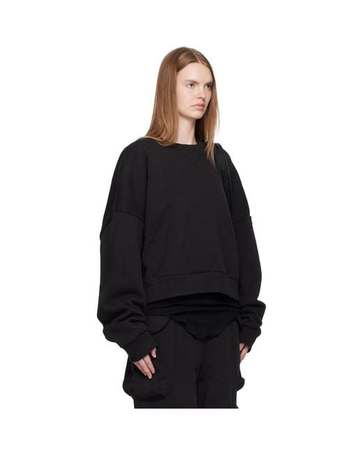 Entire studios Black Box Crew Sweatshirt