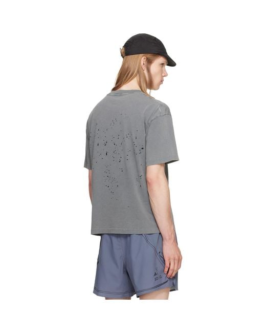 Satisfy Gray Mothtech T-Shirt for men