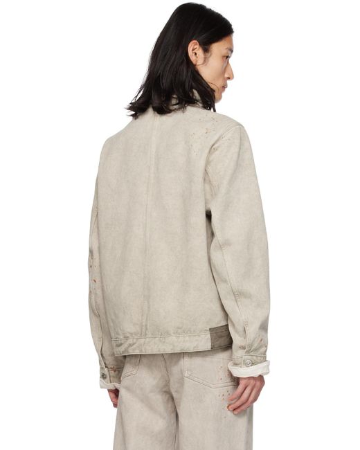 Our Legacy Natural Gray Rebirth Jacket for men