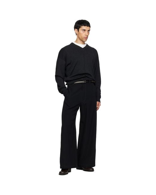 Lemaire Black Rio Studs 20 Belt for men