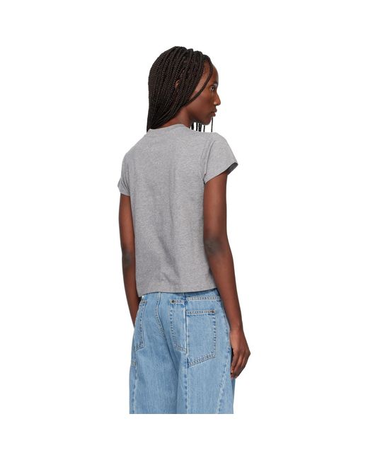 MM6 by Maison Margiela Black Numeric Cotton T-Shirt