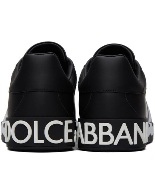 メンズ Dolce & Gabbana Portofino スニーカー Black
