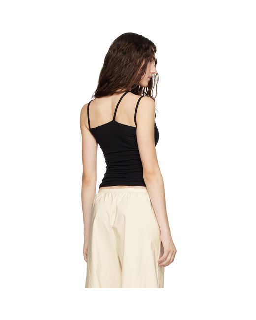 Baserange Black Nida Tank Top
