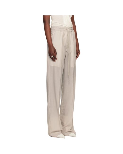 Rick Owens Multicolor Off- Temple Dietrich Drawstring Lounge Pants