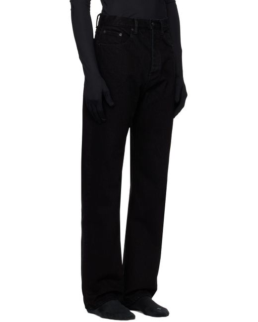 メンズ Balenciaga リラックスフィット ジーンズ Black