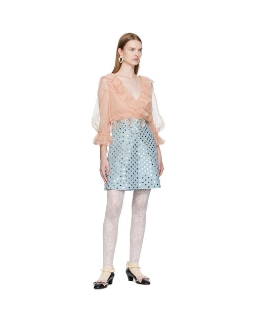 Valentino Black Sequin Minidress