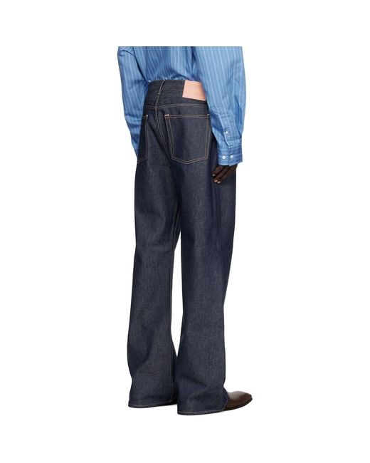 Acne Blue Regular Fit 2021M Jeans for men