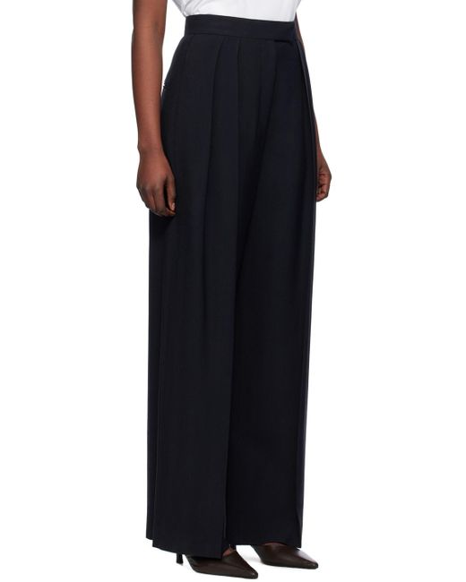 The Row Black Crissi Trousers