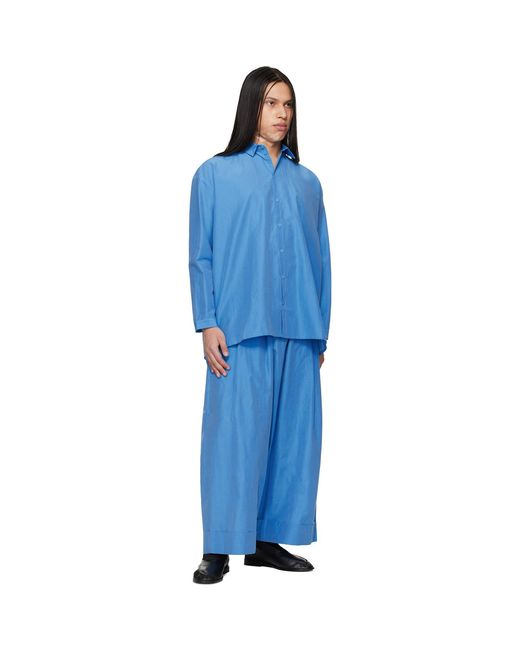 Toogood Blue 'The Baker' Trousers for men