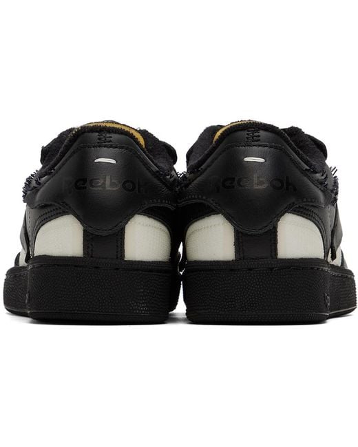 Maison Margiela Black Reebok Edition Replica Sneakers for men