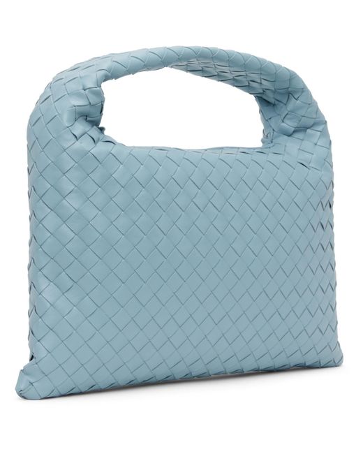 Bottega Veneta Blue Small Hop Bag