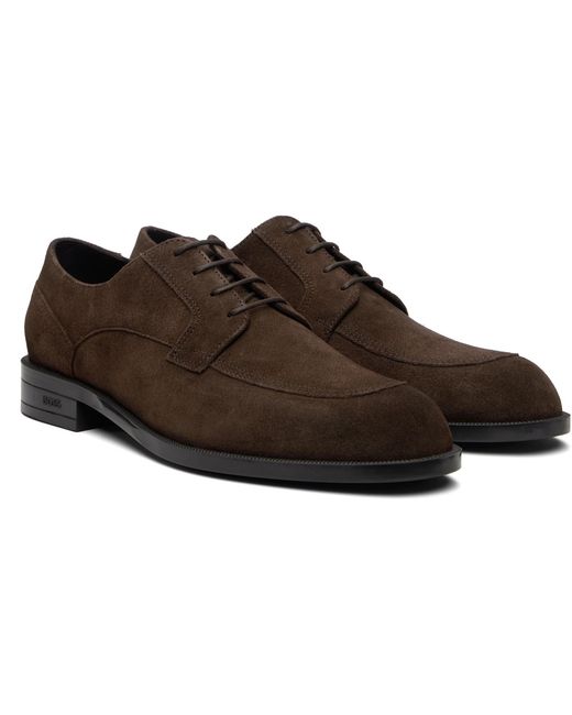 Boss Black Suede Derbys for men