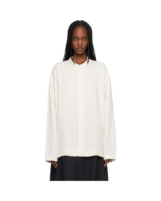 Studio Nicholson Black Off- Karst Shirt