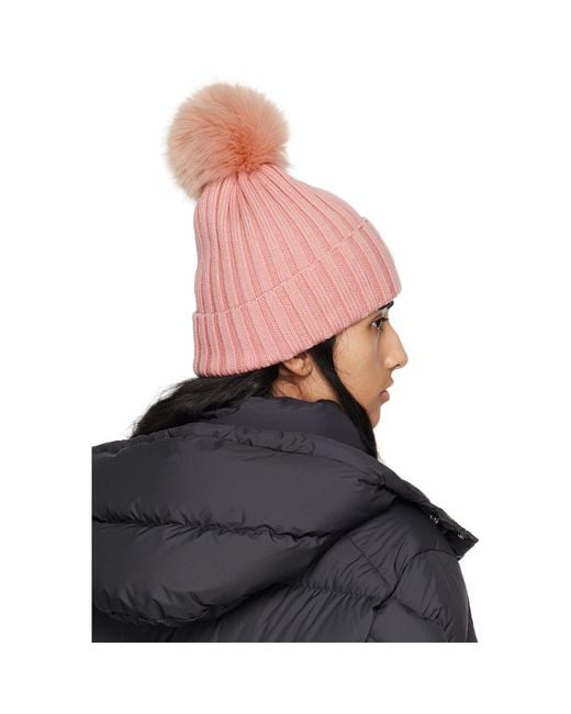 Moncler Black Pom Pom Beanie