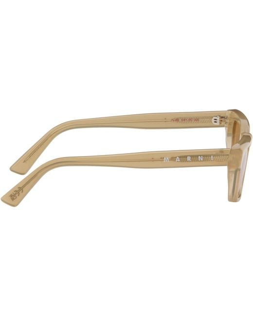 Marni Black Retrosuperfuture Edition Floosa Sunglasses for men