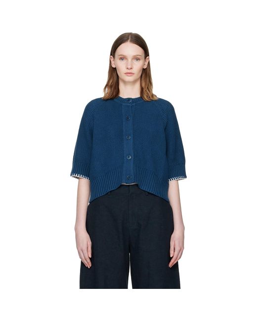 YMC Blue Kwai Cardigan