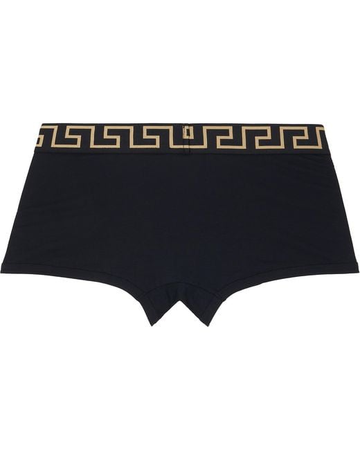 Versace Black Two-Pack & Cotton-Jersey Boxer Briefs for men