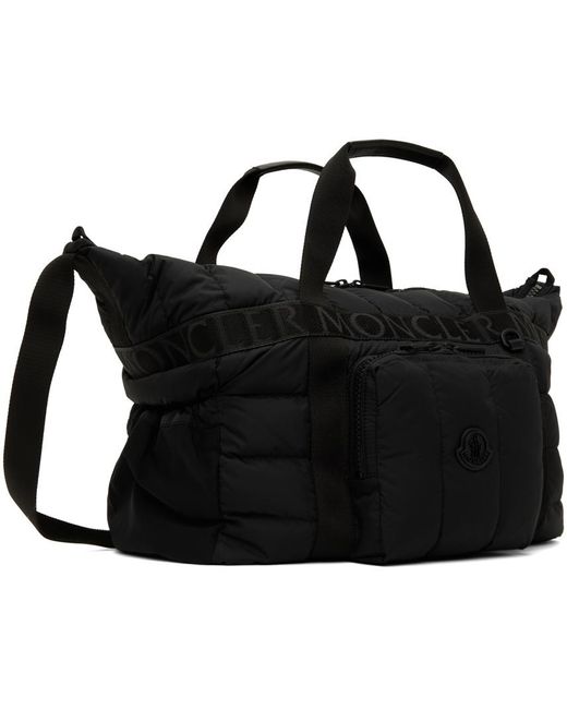 Moncler Black Antartika Duffle Bag for men