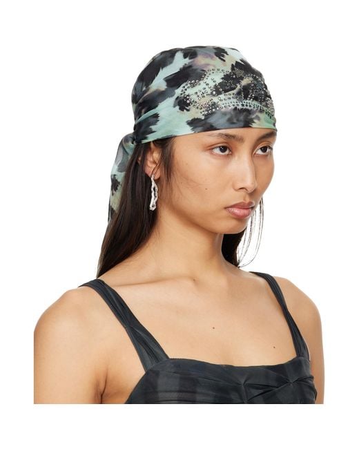 Collina Strada Green Scarf