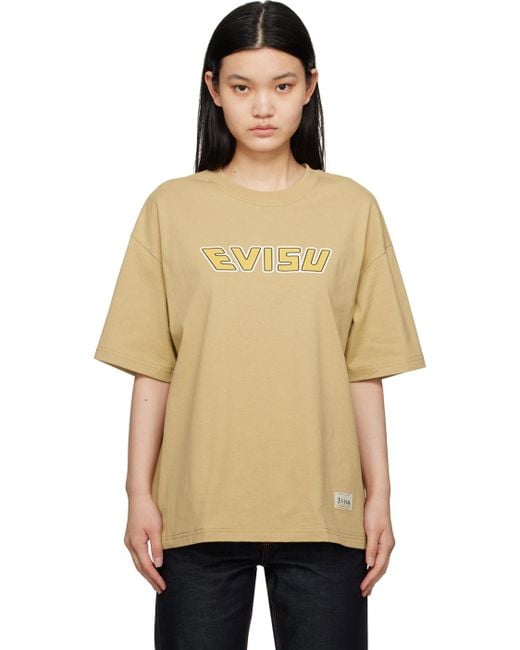 Evisu Natural Bonded T-shirt
