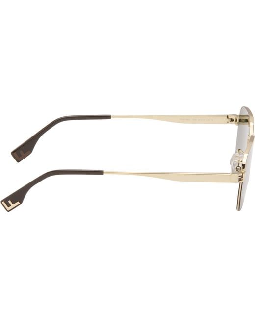 Fendi Gray Sky' Sunglasses for men