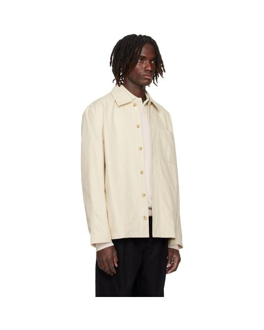 A.P.C. Natural Jeffray Jacket for men