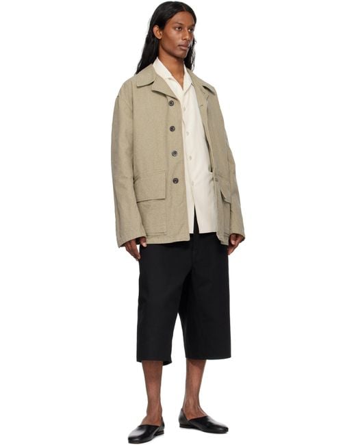 メンズ Maison Margiela オフホワイト オープンカラー シャツ White