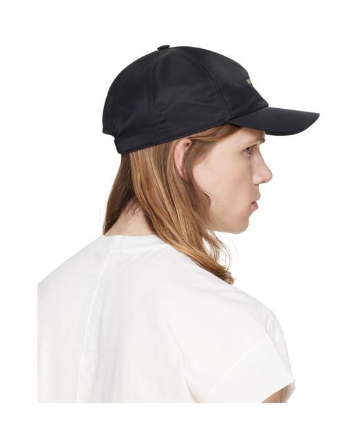 Rick Owens Brown Tower Baseball Cap for men